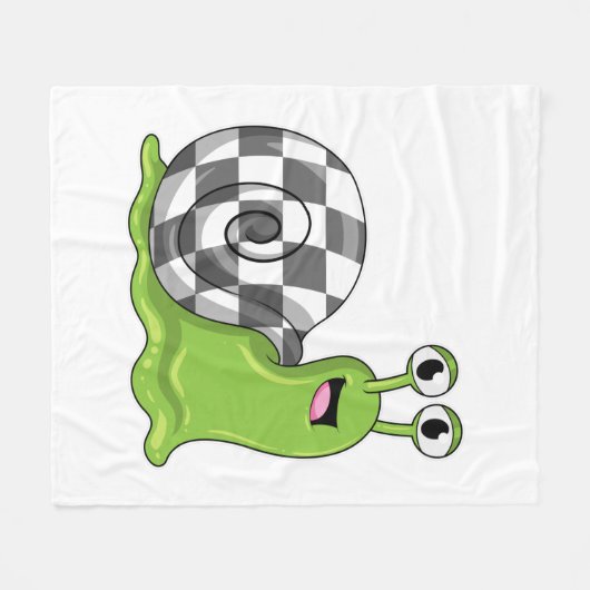 Schach mit Schachbrett Fleecedecke (Vorderseite (Horizontal))