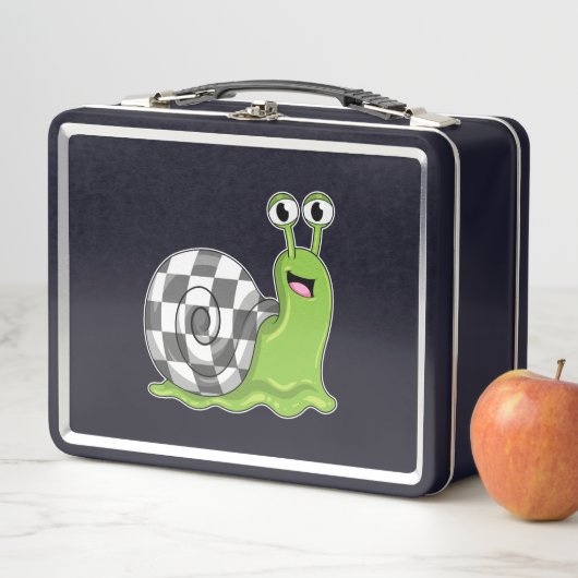 Schach mit Schachbrett Metall Brotdose (Beispiel)