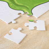 Schach mit Schachbrett Puzzle (Seite)