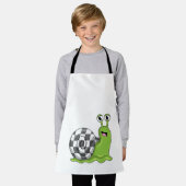 Schach mit Schachbrett Schürze (Getragen)