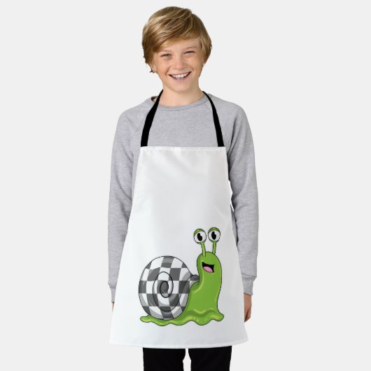 Schach mit Schachbrett Schürze (Getragen)