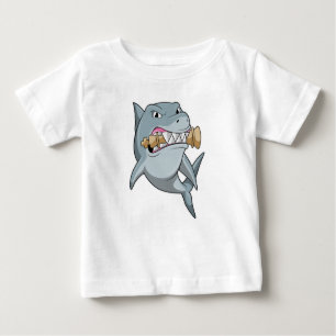 Schach mit Schachstück King Baby T-shirt