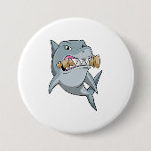 Schach mit Schachstück King Button (Vorderseite)