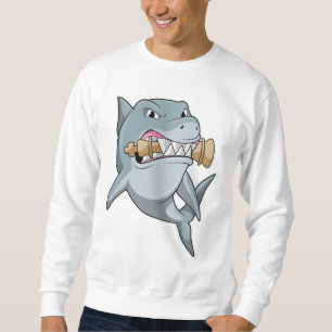 Schach mit Schachstück King Sweatshirt