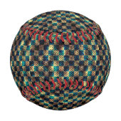 Schach mit schmutziger und kratzer Wirkung, gelb b Baseball (Rückseite)