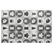 Schach-Muster Stoff (Fat Quarter (45,7 x 55,9 cm))