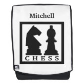 SCHACH-Namerucksack Rucksack (Vorderseite)