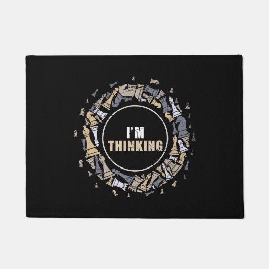 Schach Nerd Schach Lover Geschenk Schach Fußmatte (Vorderseite)