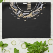 Schach Nerd Schach Lover Geschenk Schach Geschirrtuch (Gefaltet)