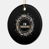 Schach Nerd Schach Lover Geschenk Schach Keramik Ornament (Links)