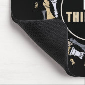 Schach Nerd Schach Lover Geschenk Schach Mousepad (Ecke)