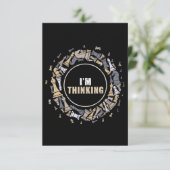 Schach Nerd Schach Lover Geschenk Schach RSVP Karte (Stehend Vorderseite)