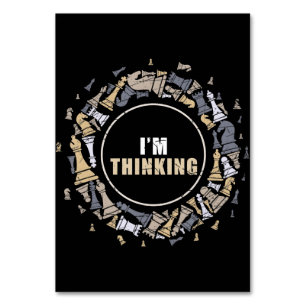 Schach Nerd Schach Lover Geschenk Schach Tischnummer