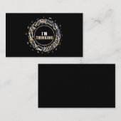 Schach Nerd Schach Lover Geschenk Schach Visitenkarte (Vorne/Hinten)