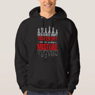 Schach Nie Unterbrechen Lustige Brettspiel Liebhab Hoodie