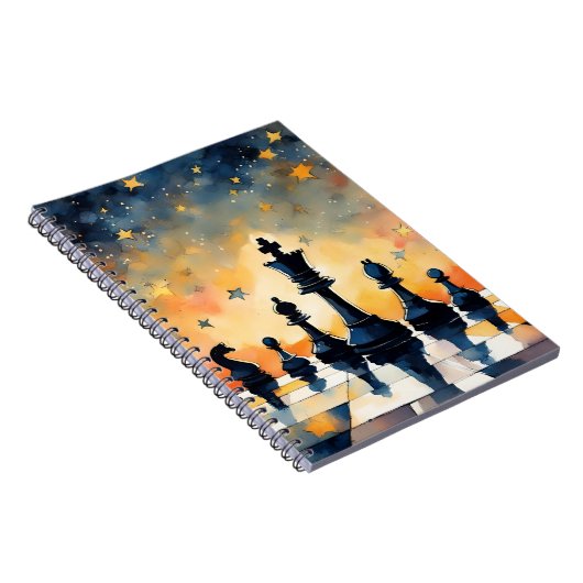 Schach Notizblock (Rechte Seite)