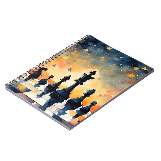 Schach Notizblock (Linke Seite)