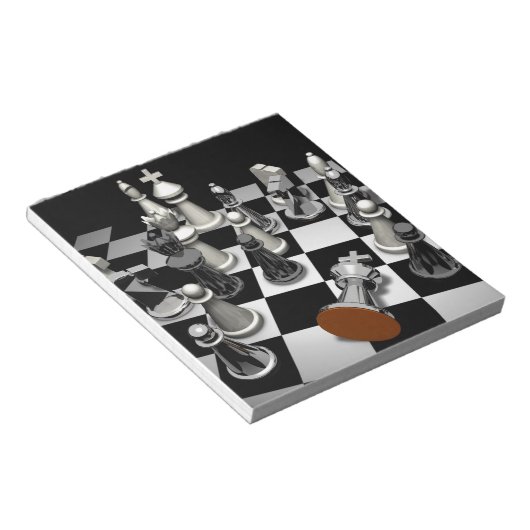 Schach Notizblock (angewinkelt)