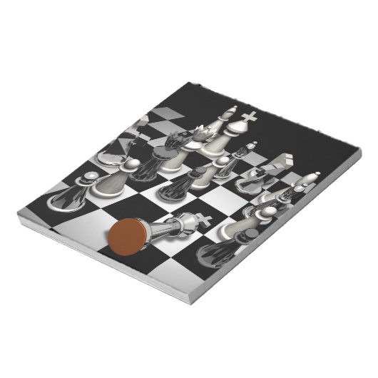 Schach Notizblock (Rotiert)