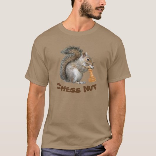 Schach-Nuss T-Shirt (Vorderseite)