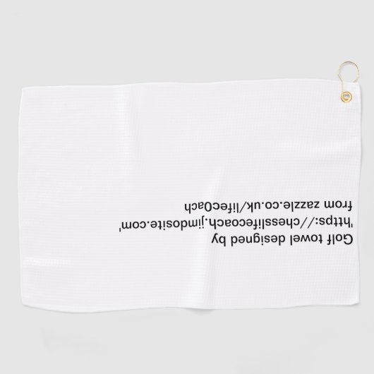 Schach- oder Golfhandtuch (Horizontal)