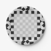 Schach Pad Pappteller (Vorderseite)