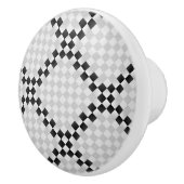 Schach Pad von Kenneth Yoncich Keramikknauf (Rechts)