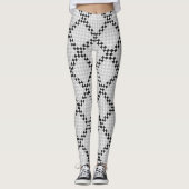 Schach Pad von Kenneth Yoncich Leggings (Vorderseite)