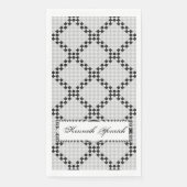 Schach Pad von Kenneth Yoncich Serviette (Vorderseite)