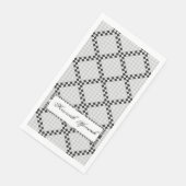 Schach Pad von Kenneth Yoncich Serviette (Ecke)