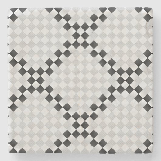 Schach Pad von Kenneth Yoncich Steinuntersetzer (Vorderseite)