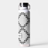 Schach Pad von Kenneth Yoncich Trinkflasche (Rückseite)