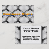 Schach Pad von Kenneth Yoncich Visitenkarte (Vorne/Hinten)