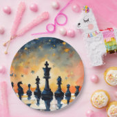 Schach Pappteller (Party)