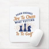 Schach - Pawn-Endungen sind wie ein Golf-Put Mousepad (Mit Mouse)