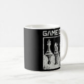 Schach Phantastisches Vintages Spiel auf Großmeist Kaffeetasse (VorderseiteRechts)