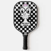 Schach-Pickleball-Paddle Pickleball Schläger (Rückseite)