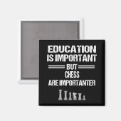 Schach Piece Bildung Spaß Sarcastic Funny Christ Magnet (Vorderseite/Rückseite)