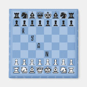 Schach Piece Board Magnet (Vorne)