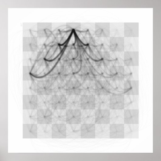 Schach Piece Journeys (Black Queen) Poster (Vorne)