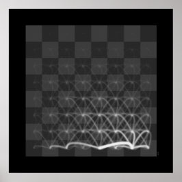 Schach Piece Journeys (Weißer König) Poster