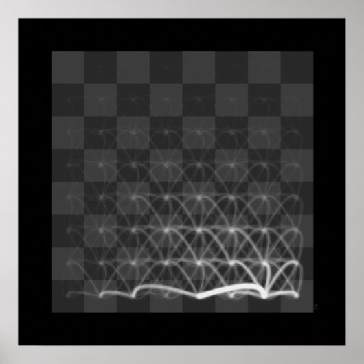 Schach Piece Journeys (Weißer König) Poster (Vorne)