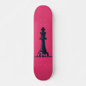 Schach Piece - King Skateboard (Vorne)