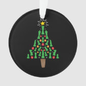 Schach-Piece Weihnachtsbaum Ornament (Vorderseite)