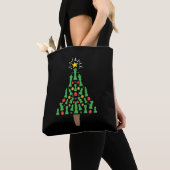 Schach-Piece Weihnachtsbaum Tasche (Von Nahem)