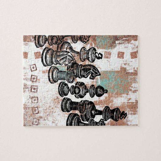 Schach Pieces Jigsaw Puzzle (Horizontal)