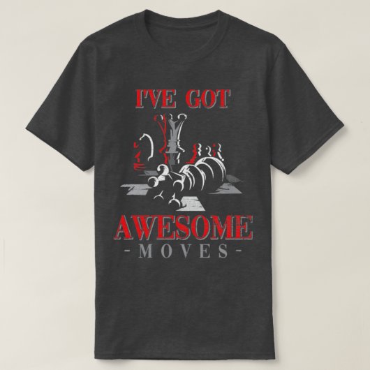 Schach-Player-Angebotsschach T-Shirt (Design vorne)