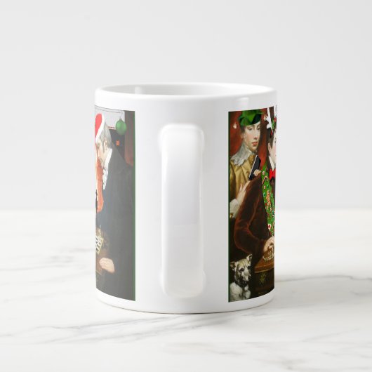 Schach Player Holiday Geschenk Riesencoffee Tasse (Rückseite)