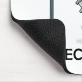 Schach-Player Schachboxen und Sketch Lover Checkma Mousepad (Ecke)