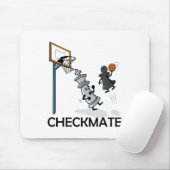 Schach-Player Schachboxen und Sketch Lover Checkma Mousepad (Mit Mouse)